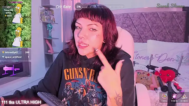 Sarah-Stoner online show from 03-10-25, 09:40