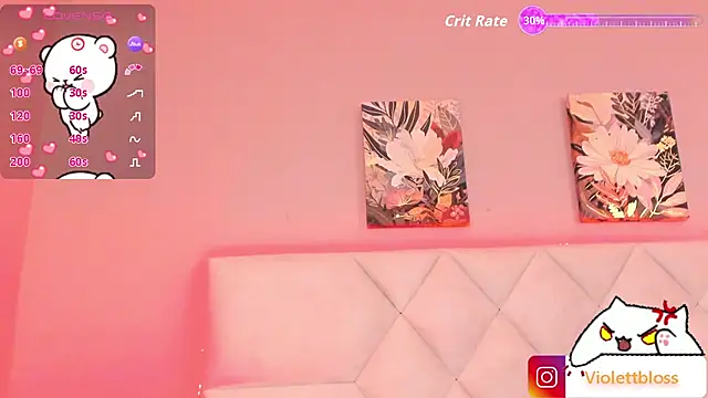 Violettbloss online show from 09-24-25, 03:21