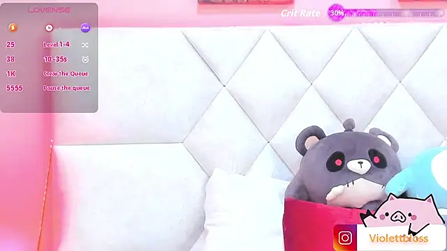 Violettbloss online show from 09-25-25, 03:10