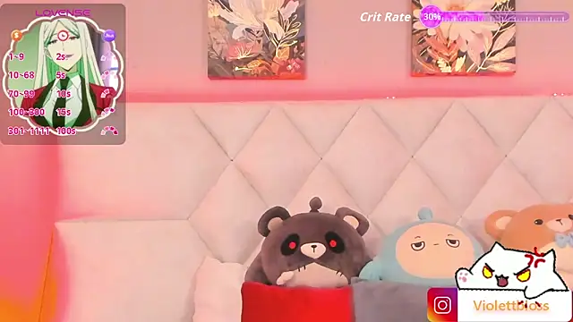 Violettbloss online show from 10-03-25, 07:44