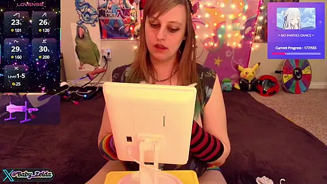 BabyZelda online show from 02-20-25, 04:07