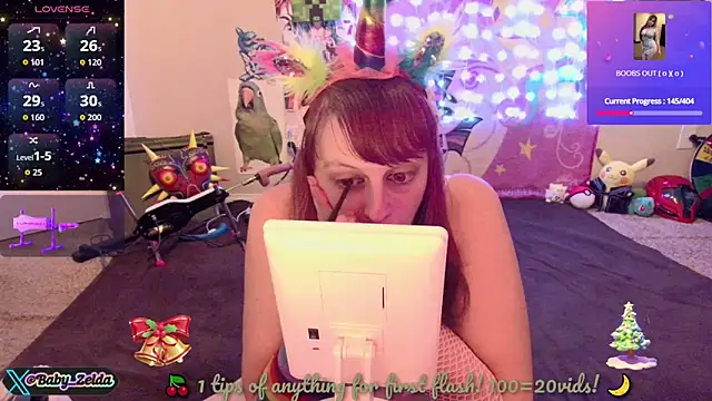 BabyZelda online show from 12-18-25, 04:07