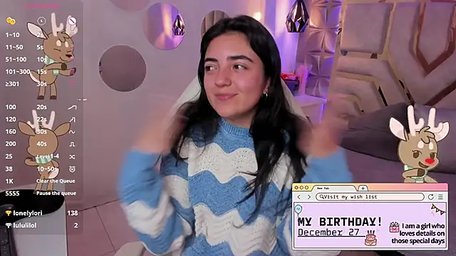 meraki fraise online show from 12-19-24, 10:10