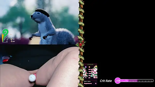 Snapshot of EmGreens chatting on 12-29-24, 09:39 EmGreens online show from 12-29-24, 09:39