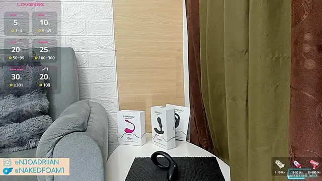 nakedfoam1 online show from 02-27-25, 01:16