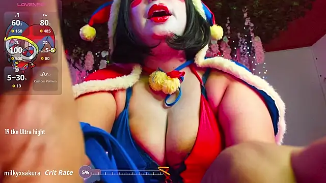 MilkyXSakura online show from 11-14-25, 02:43