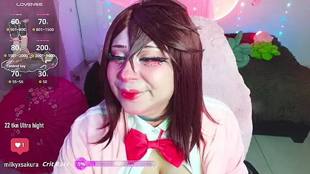 MilkyXSakura online show from 03-07-26, 01:24