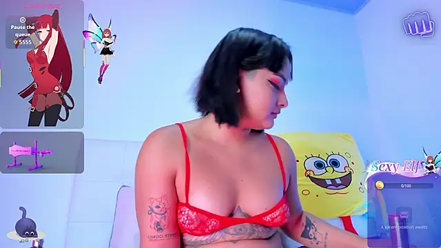 Snapshot of KimVelezz chatting on 03-11-26, 07:42 KimVelezz online show from 03-11-26, 07:42