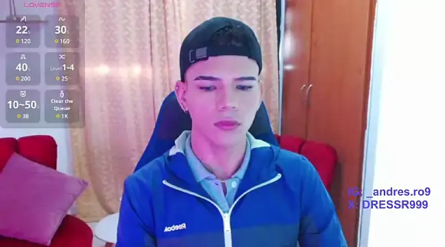adonis lovely online show from 02-19-25, 12:44