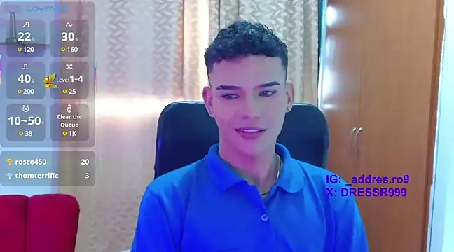 adonis lovely online show from 03-14-25, 03:25