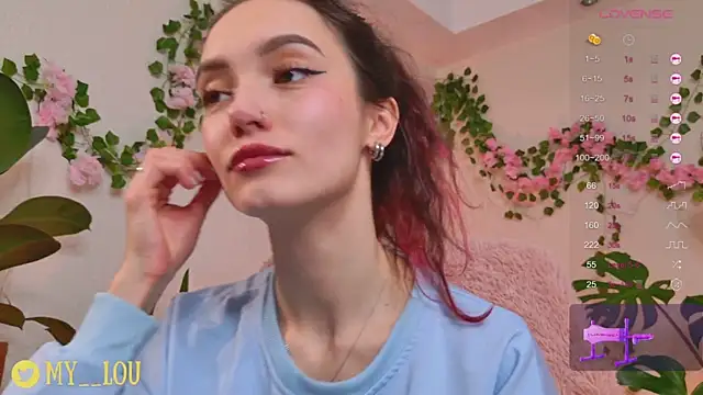 Snapshot of MyLou_ chatting on 02-15-25, 07:28 MyLou online show from 02-15-25, 07:28