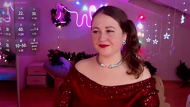 Snapshot of LizzyShine chatting on 12-25-24, 07:34 LizzyShine online show from 12-25-24, 07:34