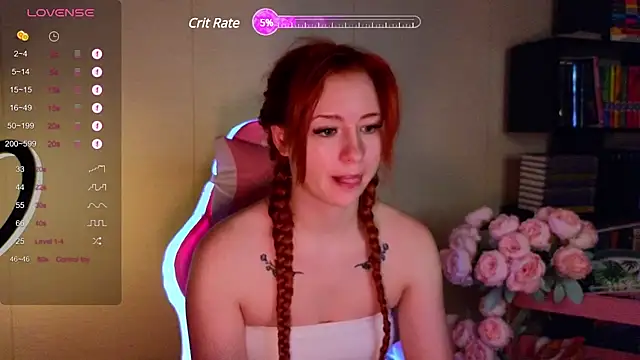Ginger Goddess  online show from 03-16-25, 03:14