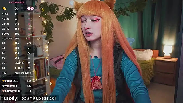 koshkasenpai online show from 02-02-25, 07:09