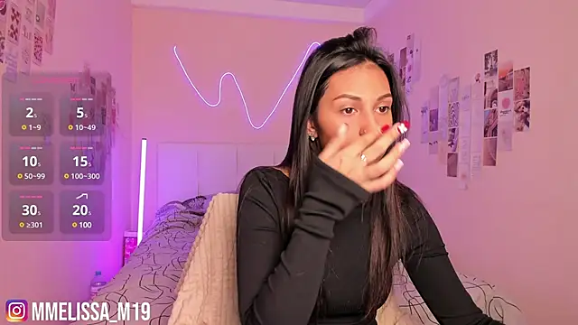 Snapshot of Melissamew1 chatting on 01-17-25, 05:11 Melissamew1 online show from 01-17-25, 05:11