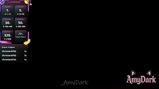  AmyDark online show from 10-22-25, 02:23