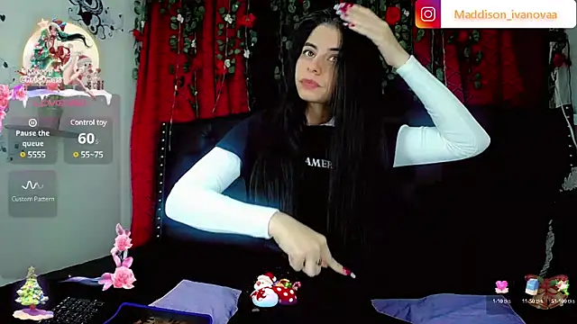 Madisson Ivanova online show from 12-31-24, 05:11