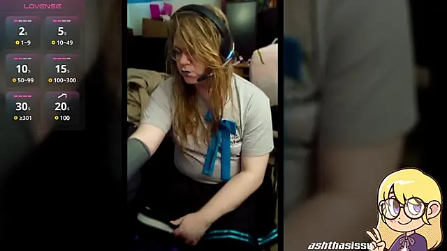 Snapshot of AshThaSissy chatting on 01-03-25, 09:15 AshThaSissy online show from 01-03-25, 09:15