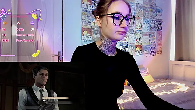 Snapshot of Milky_way_UwU chatting on 10-21-25, 06:58 Milky way UwU online show from 10-21-25, 06:58