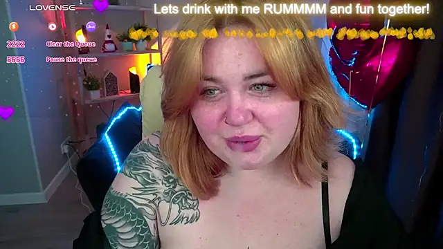 ZaraReignn online show from 02-14-25, 03:22