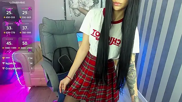 Snapshot of Tiffany_lab chatting on 02-08-25, 04:57 Tiffany lab online show from 02-08-25, 04:57