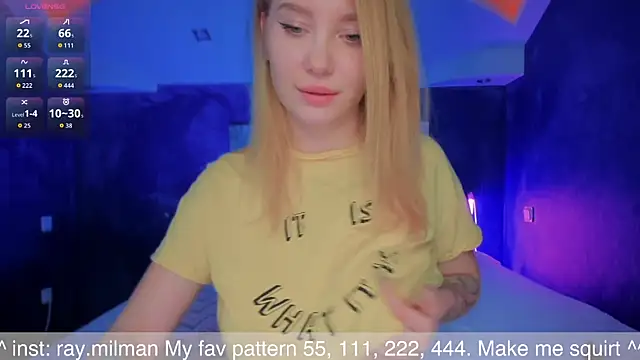 Snapshot of AliceMilman chatting on 11-17-25, 12:00 AliceMilman online show from 11-17-25, 12:00