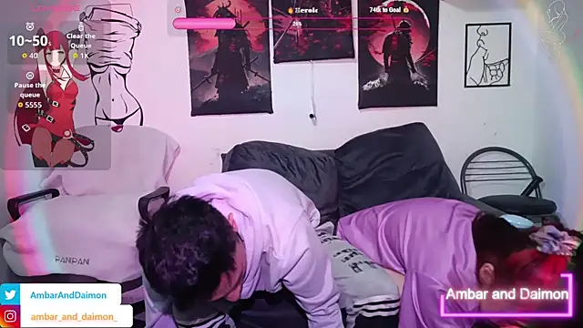 Snapshot of Ambar_and_daimon_ chatting on 10-01-25, 05:13 Ambar and daimon online show from 10-01-25, 05:13