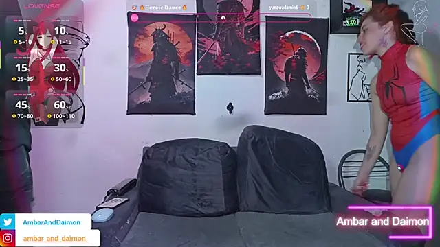 Snapshot of Ambar_and_daimon_ chatting on 10-24-25, 07:38 Ambar and daimon online show from 10-24-25, 07:38