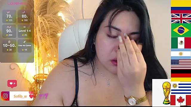 Sofi BBW online show from 06-18-26, 12:42
