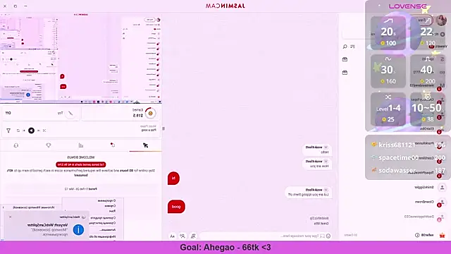 Snapshot of SophieOuld chatting on 02-21-25, 01:44 SophieOuld online show from 02-21-25, 01:44