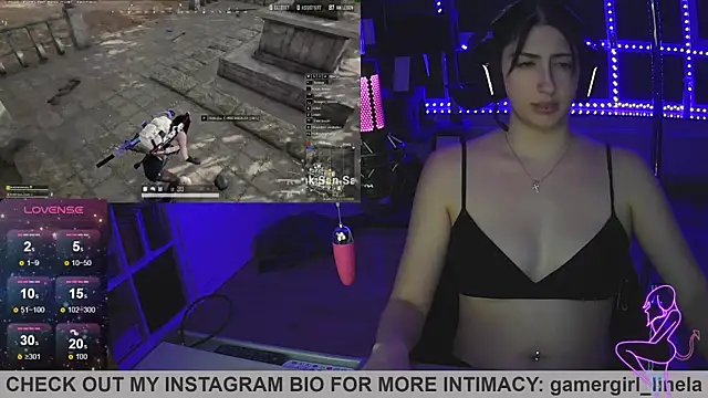 Snapshot of Gamergirl-Linela chatting on 09-25-25, 03:10 Gamergirl-Linela online show from 09-25-25, 03:10