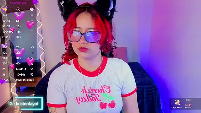 Snapshot of kristen_tay chatting on 10-13-25, 03:17 kristen tay online show from 10-13-25, 03:17