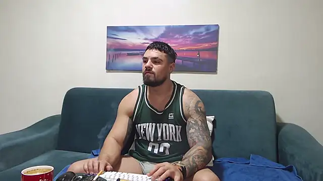 Tiberius hunk online show from 12-03-25, 05:04