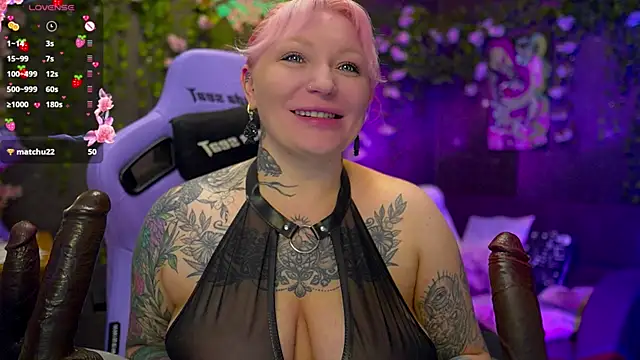 BlackedBarbie online show from 11-02-25, 08:00