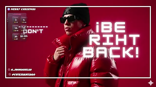 santiago cutex online show from 12-22-25, 03:58