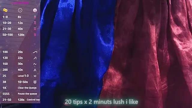 xinamora online show from 10-12-25, 07:57