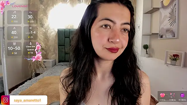 Saya Amaretto1 online show from 03-11-26, 08:26