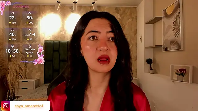 Saya Amaretto1 online show from 03-14-26, 05:40