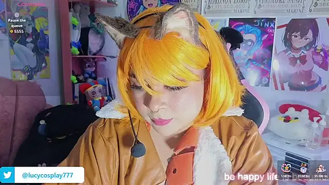 Snapshot of Lucycosplay777 chatting on 07-14-26, 05:18 Lucycosplay777 online show from 07-14-26, 05:18