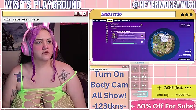 nevermakeawish online show from 05-08-26, 12:43
