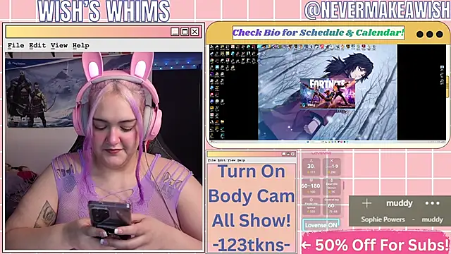 nevermakeawish online show from 06-18-26, 11:14