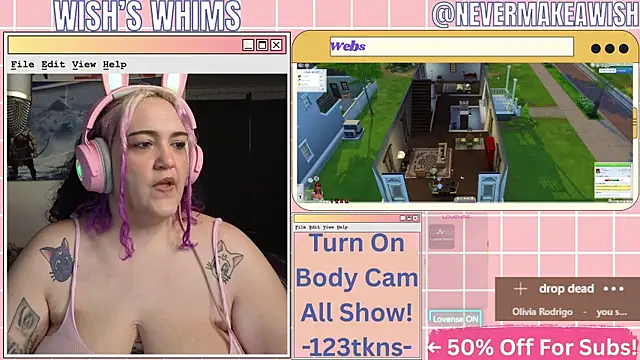 nevermakeawish online show from 06-21-26, 09:23