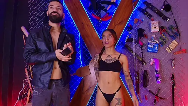 Warick and Aria bdsm  online show from 10-20-25, 10:32