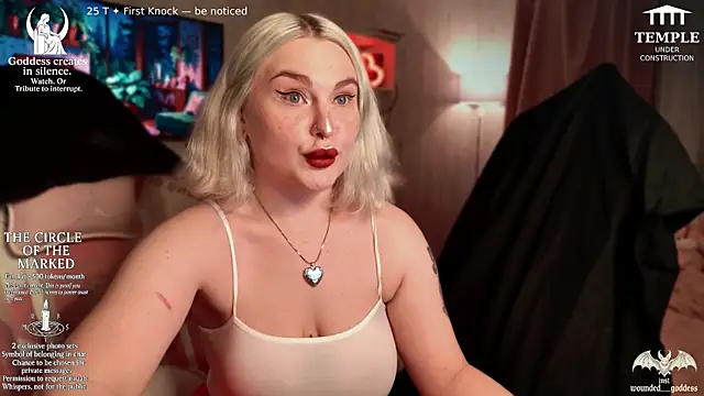 Wounded Goddess  online show from 11-14-25, 04:06