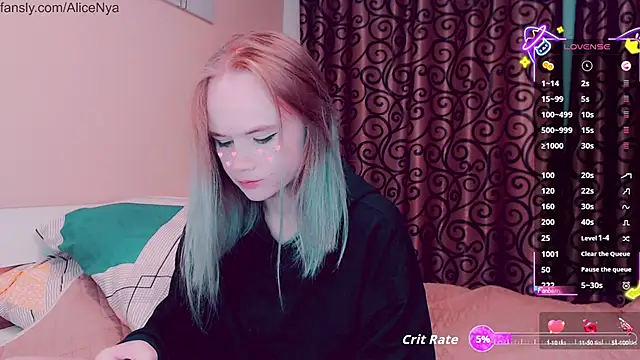 AliceNya cute online show from 10-06-25, 04:21