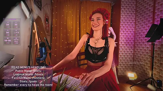 Snapshot of Giantess_Eva chatting on 04-12-26, 05:51 Giantess Eva online show from 04-12-26, 05:51