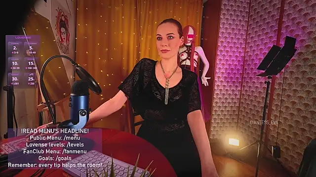 Snapshot of Giantess_Eva chatting on 04-19-26, 04:50 Giantess Eva online show from 04-19-26, 04:50