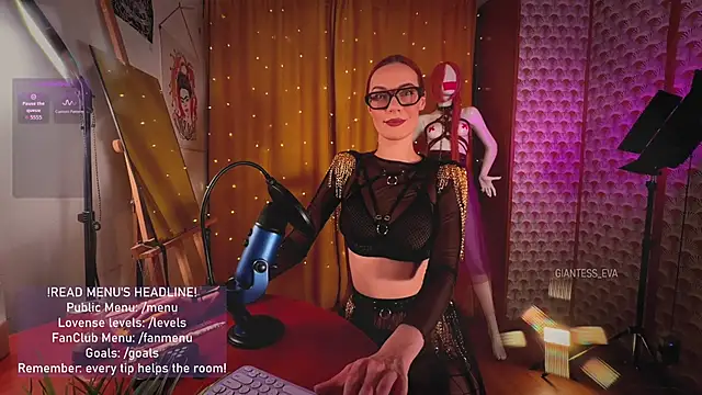 Snapshot of Giantess_Eva chatting on 05-14-26, 07:09 Giantess Eva online show from 05-14-26, 07:09