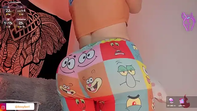 Snapshot of Anny_ferrer1 chatting on 10-14-25, 01:17 Anny ferrer1 online show from 10-14-25, 01:17