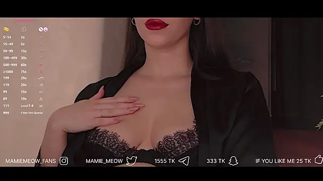 Mamiemeow online show from 02-10-25, 01:44